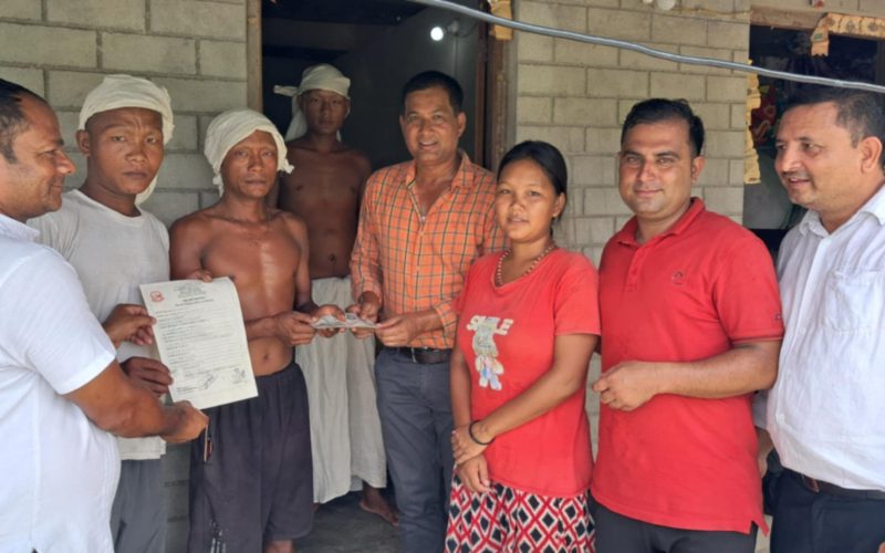 विपन्नलाई काजकिरिया खर्च 